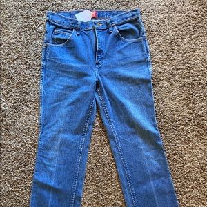 Resale Wranglers perfect for high rise shorts!